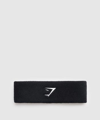 Pánské Vybavení Gymshark Sharkhead Headband Černé | CZ 3091OKI